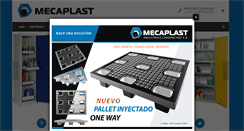 Desktop Screenshot of mecaplast.com.ar